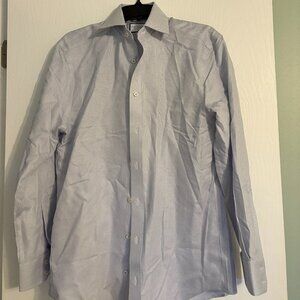 Charles Tyrwhitt Men's Dress Shirt, 15.5” neck x 39” sleeve